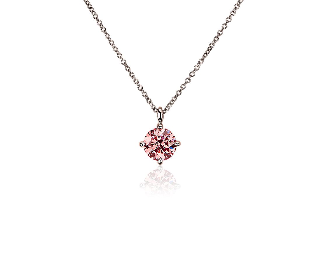 Pink Diamond Necklaces